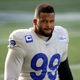 Illustration for article titled Because I'm Not an Idiot, Here Are 5 Things I'd Rather Fight Than Aaron Donald—and Yes, That Includes a School Bus